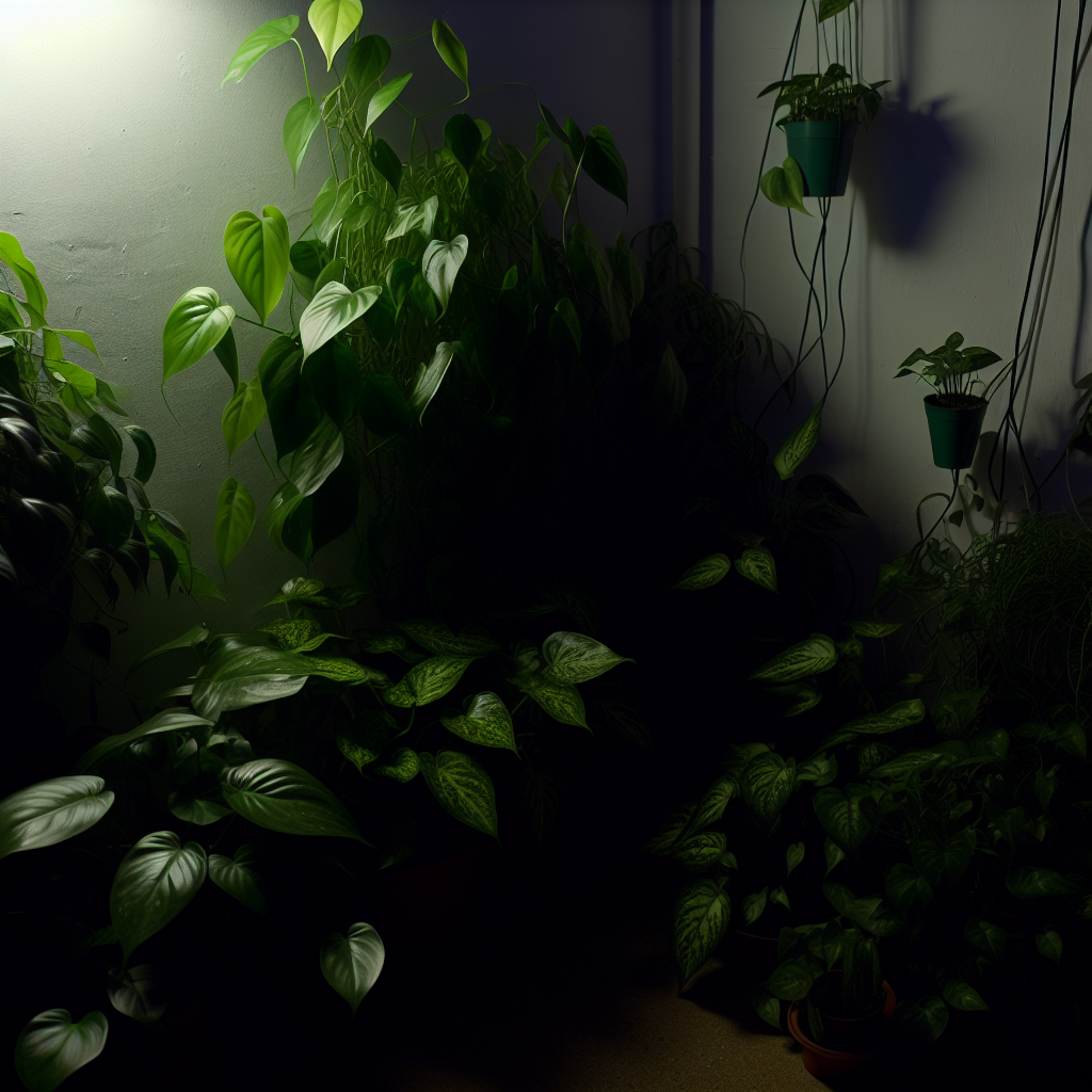 Beautiful low light tolerant plants.
