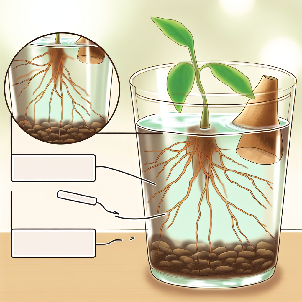 Succulent leaves propagating on top of soil.