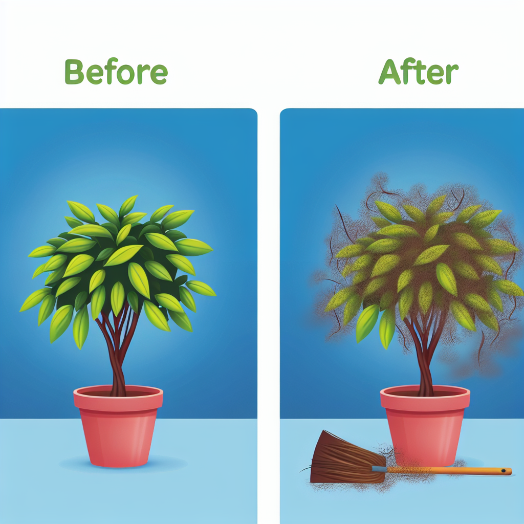 Well-maintained healthy plants.